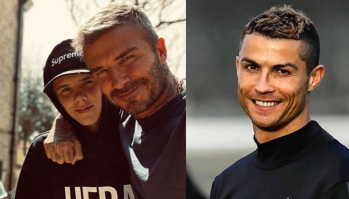 David Beckham is the youngest son David Beckham and Victoria Beckham