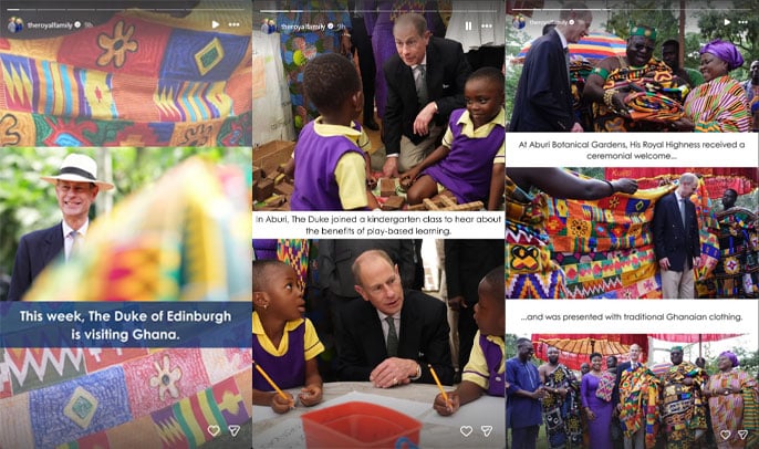 King Charles office issues update as Prince Edward receives honour