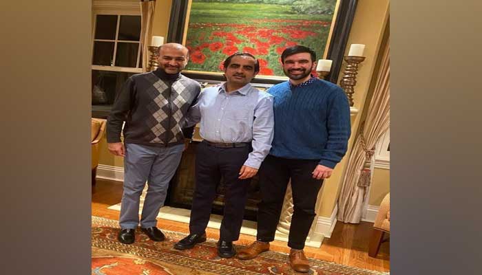 Zohran Mamdani (right) meets APPAC Chairman Dr Ijaz Ahamd at his residence in New York City. — Reporter/File