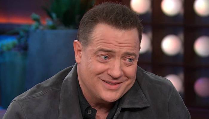 Brendan Fraser gets teary-eyed while speaking about his documentary