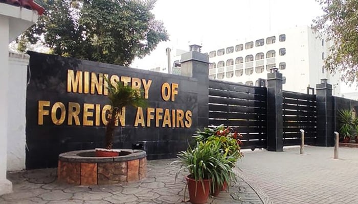 The Ministry of Foreign Affairs in Islamabad. — APP