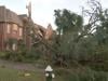 Tornado tears through Houston suburbs, damaging over 100 homes