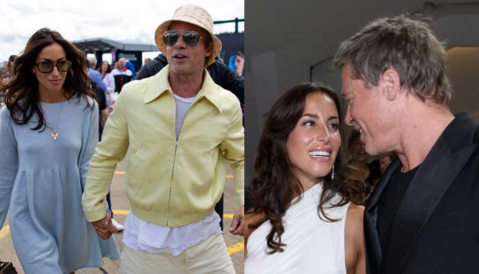 Brad Pitt feels grateful that Ines de Ramon was by his side at the time of mums death