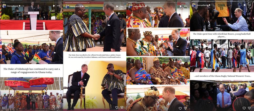 Prince Edward carries out Palace orders as he holds key meetings