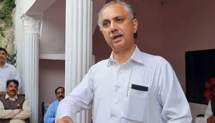 An undated image of PTI leader Omar Ayub. — Facebook@Omar Ayub Khan/File