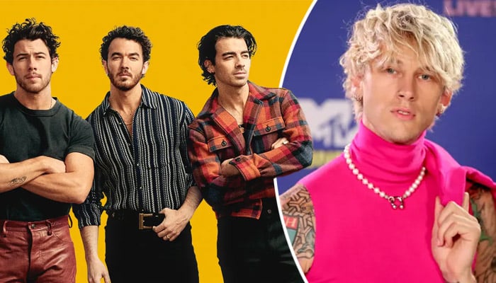 MGK, Jonas Brothers surprise Cliche remix sends fans into frenzy