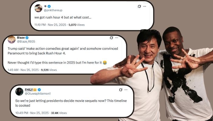 After Trumps push, Paramount revives Rush Hour 4 with Chan, Tucker—netizen react