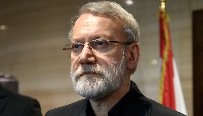 Irans Supreme National Security Council chief Ali Larijani speaks after his meeting with Lebanons Parliament Speaker in Beirut on August 13, 2025. — AFP