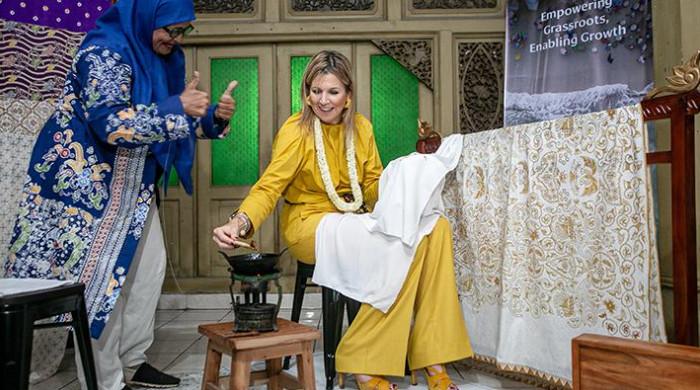 Queen Maxima receives touching welcome ahead of major event