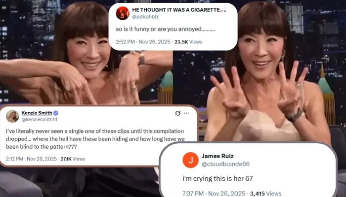 Michelle Yeohs viral Wicked moment hailed by fans as her 6-7 era- Find out why