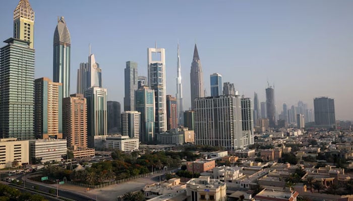 A general view of the Burj Khalifa and the downtown skyline in Dubai, United Arab Emirates, June 12, 2021. — Reuters