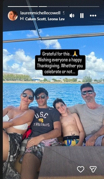 Simon Cowell, Lauren Silverman enjoy family boat trip ahead of Netflix show