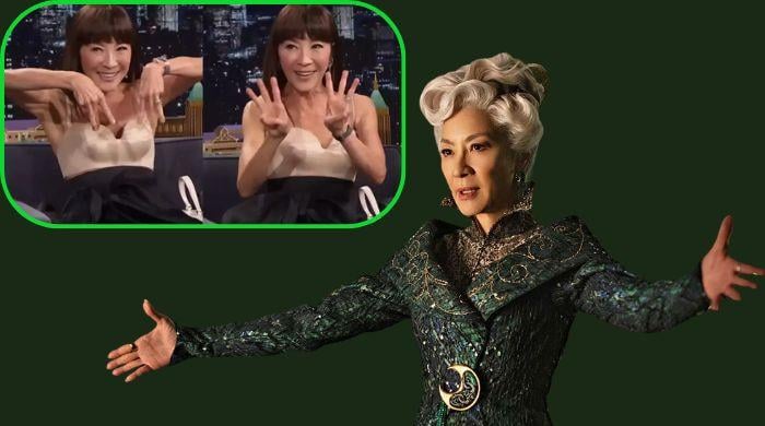 Michelle Yeoh's viral 'Wicked' moment hailed by fans as her '6-7' era- Find out why