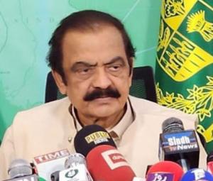 Rana Sanaullah blames 'past establishment' for destruction in Pakistan