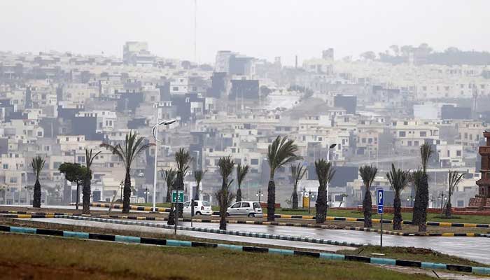 A view of a housing scheme located in the outskirts of Islamabad. — Reuters/File