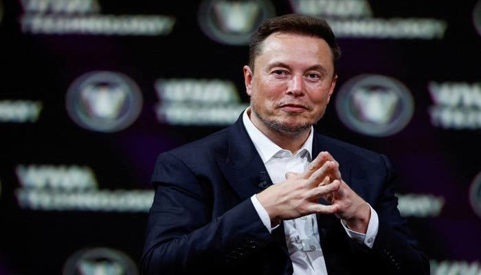 Elon Musk, Chief Executive Officer of SpaceX and Tesla and owner of Twitter, gestures as he attends the Viva Technology conference dedicated to innovation and startups at the Porte de Versailles exhibition centre in Paris, France, June 16, 2023. — Reuters
