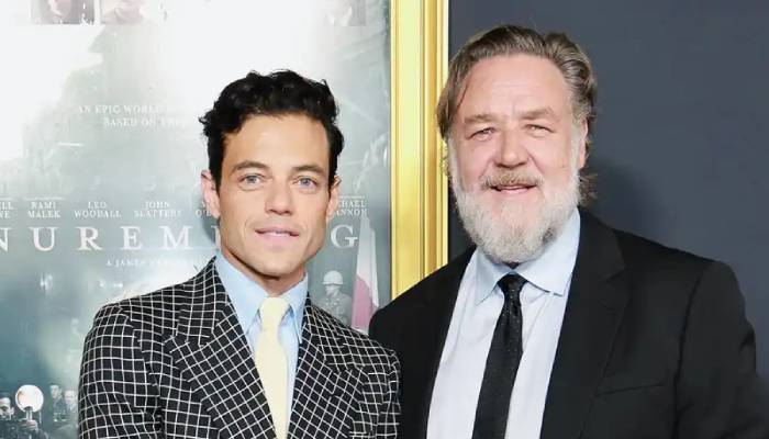Rami Malek speaks highly of ‘Nuremberg’ co-star Russell Crowe