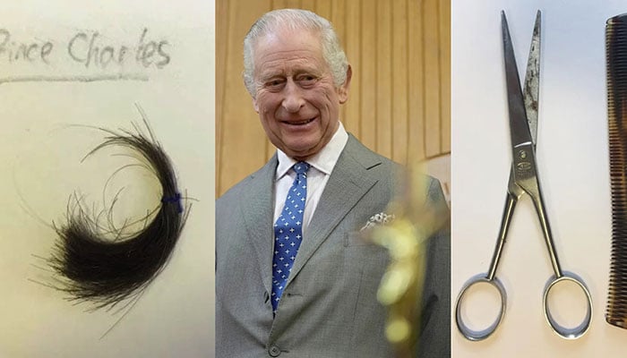 King Charles joins scam cult by selling his hair lock for £7,995