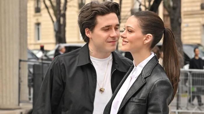 Brooklyn Beckham shares romantic Thanksgiving snap with wife Nicola