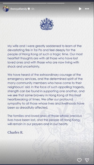 King Charles delivers tragic message ahead of royal Christmas reunion