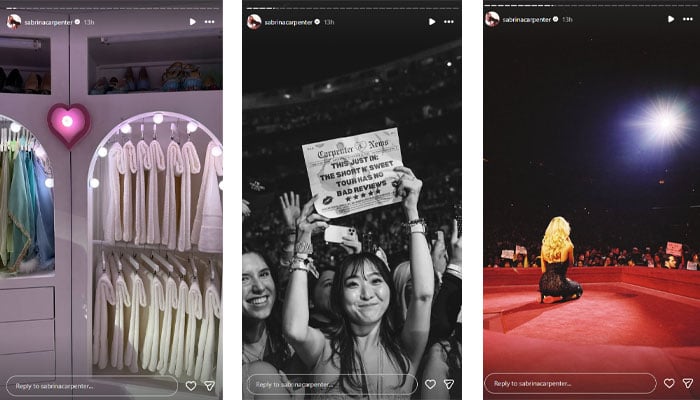 Sabrina Carpenter looks back on ‘dream tour: Short n Sweet