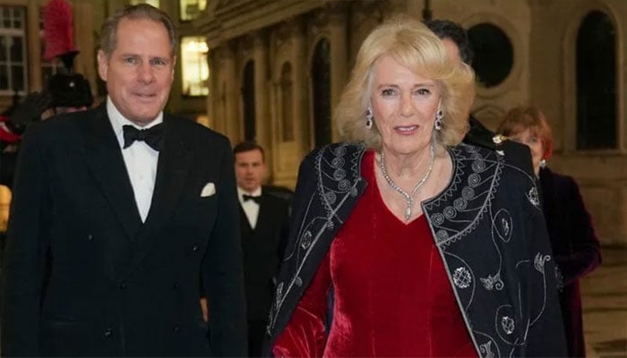 Queen Camilla breaks out Charles’ 27 year robe, designer nearly fell off chair