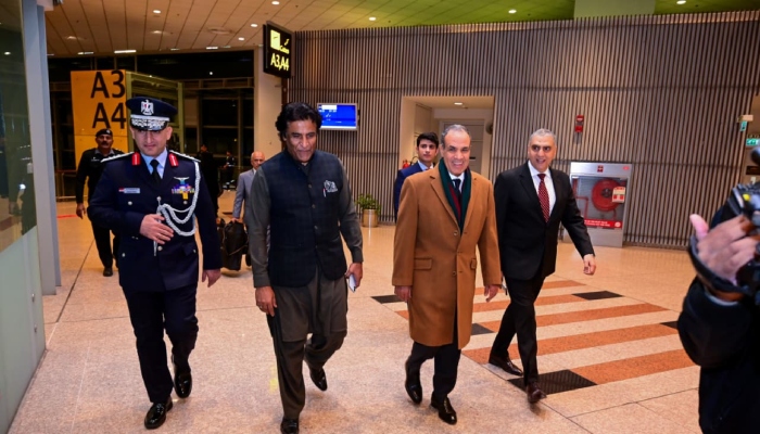 Egyptian Foreign Minister Dr Badr Ahmed Mohamed Abdelatty arrives in Islamabad, November 29, 2025. — X/@ForeignOfficePk