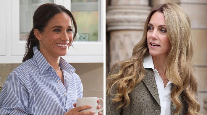 Meghan ‘surprises' Kate Middleton with latest baby bump photo
