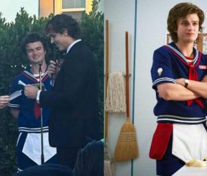 Joe Keery breaks silence on viral Steve Harrington wedding look