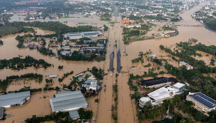 A drone view shows a flooded area in Hat Yai district, affected by deadly flooding following heavy rainfall in southern Thailand, in Songkhla province, Thailand, November 27, 2025. — Reuters