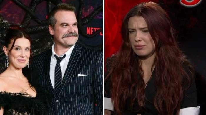 Millie Bobby Brown doubles down on response to David Harbour bullying claims