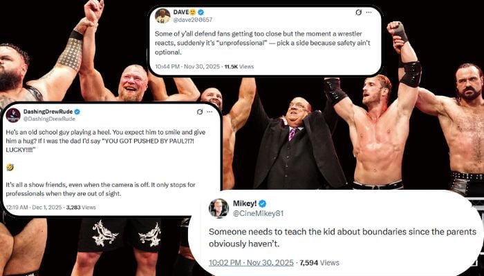 Paul Heyman faces fan fury for shoving young fan at WWE event