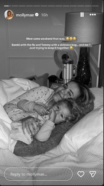 Molly-Mae Hague ‘trying to keep it together amid difficult time in life