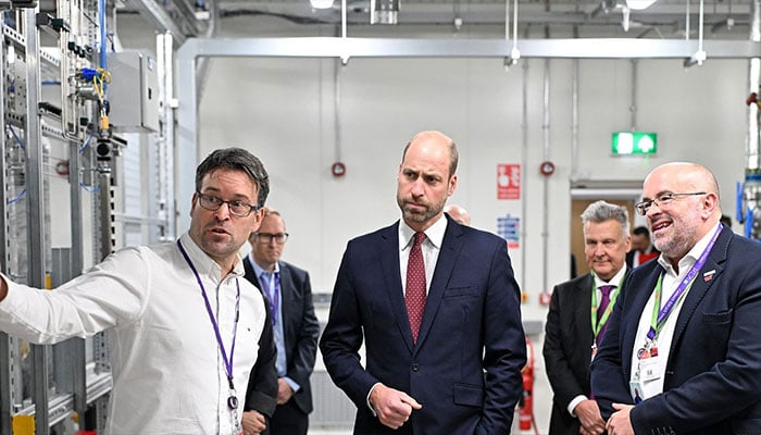 Prince William plugs into future at Newports high-tech chip hub