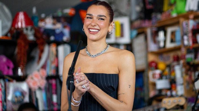 Dua Lipa takes moment to reflect as tour nears its end: 'Grateful'