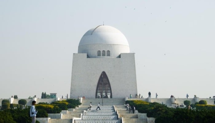 This undated image shows Quaid-e-Azams tomb in Karachi. — APP