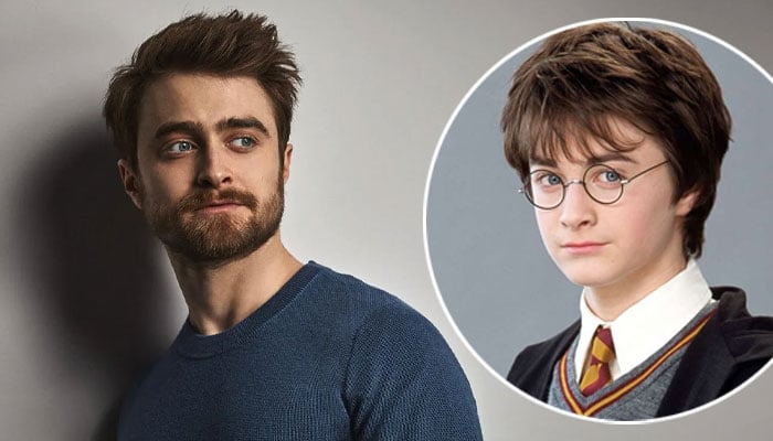 ‘Harry Potter’ Daniel Radcliffe lights up room as he embraces big rival