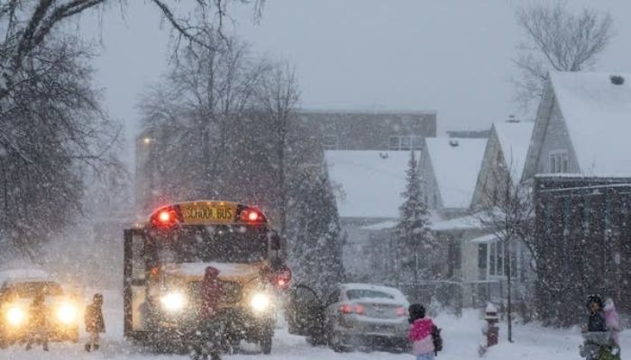 Major winter storm forces school closures across multiple US states ...