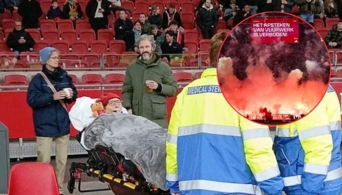 Ajax allows only one fan into rearranged match