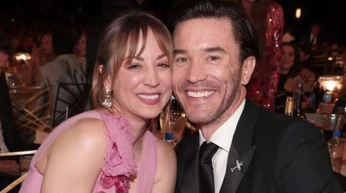 Kaley Cuoco's fiance Tom Pelphrey throws her a surprise 40th birthday party