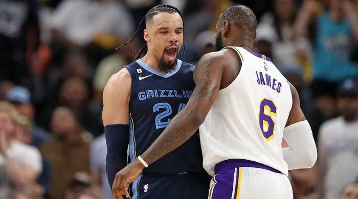 Dillon Brooks drops 30, mocks LeBron James, ends Lakers' 7-game streak