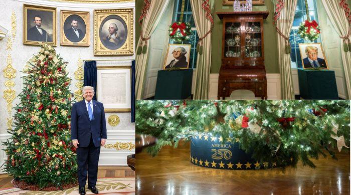 Melania Trump reveals ‘Home is Where the Heart is' inspired Christmas decor for White House