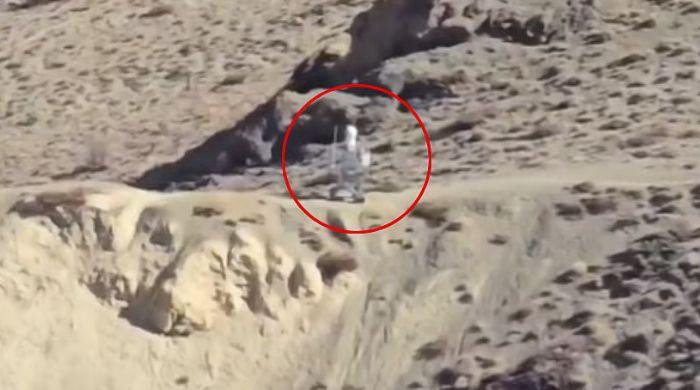 Unverified viral video shows possible Chinese robot near India border