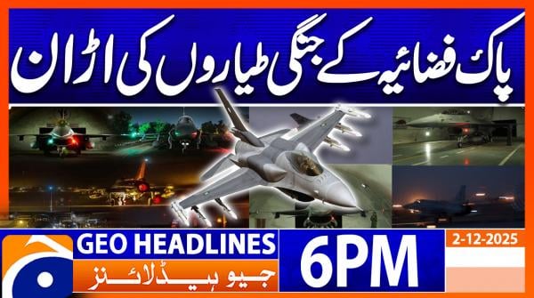 Geo News Headlines 6PM | 2 December 2025