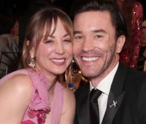 Kaley Cuoco's fiance Tom Pelphrey throws her a surprise 40th birthday party