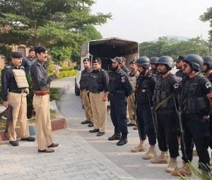 KP police warned against taking part in political activities as PTI plans to protest in Islamabad today  