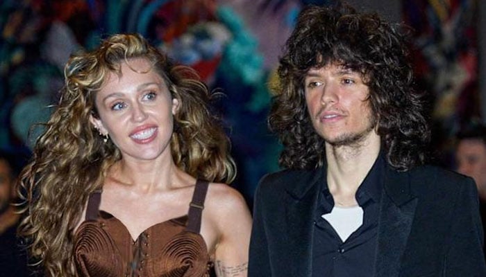 Miley Cyrus, Maxx Morando make first appearance as engaged couple