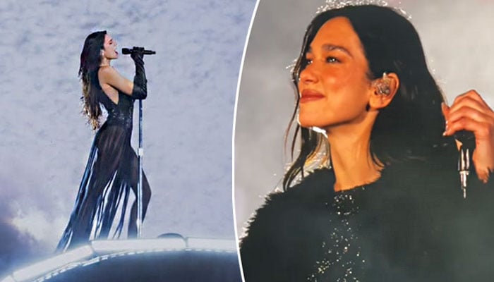 Dua Lipa tears up on first concert night in Mexico City