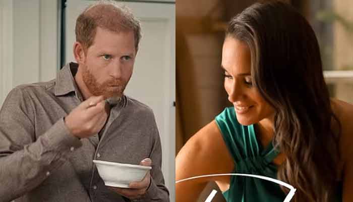 Prince Harry steals Meghan Markles first Christmas special