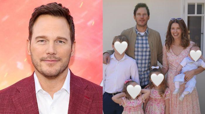 Chris Pratt poses with full family in sweet snap
